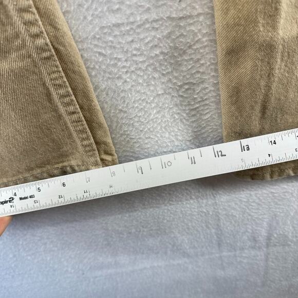 Vintage Levi's Jeans Mens Fits 34x32 Brown Relaxed USA Made Orange Tab 90s 97 - Picture 6 of 10